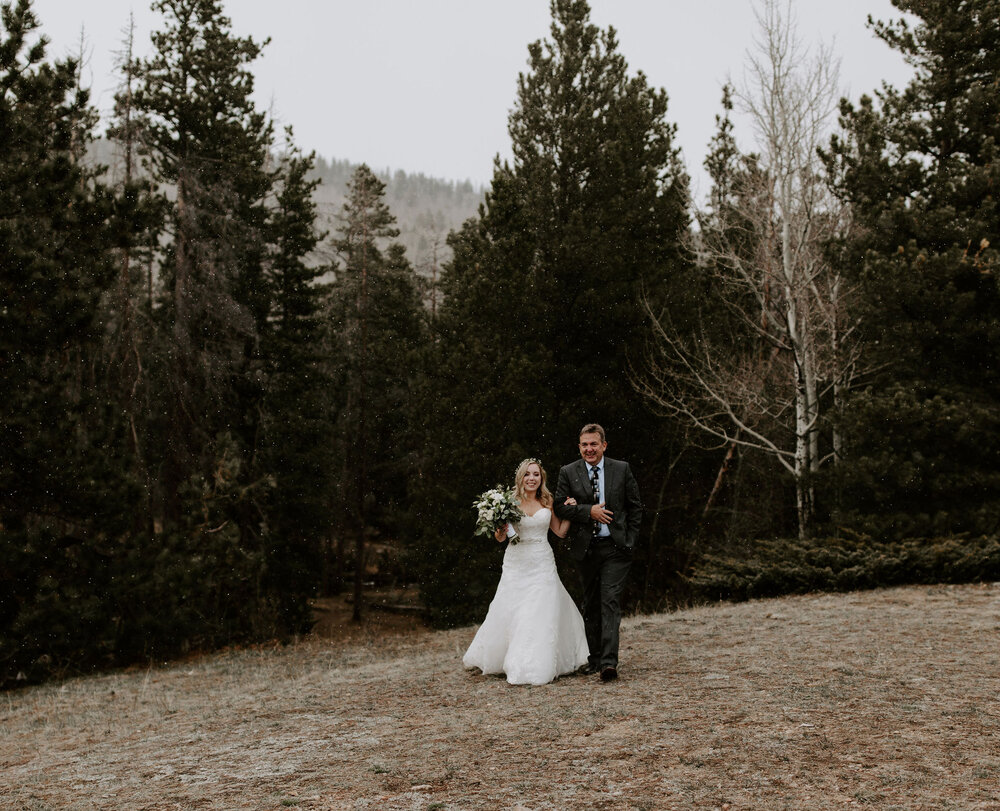 Our Brilliant Bride Nicole | Rocky Mountain wedding. Desktop Image