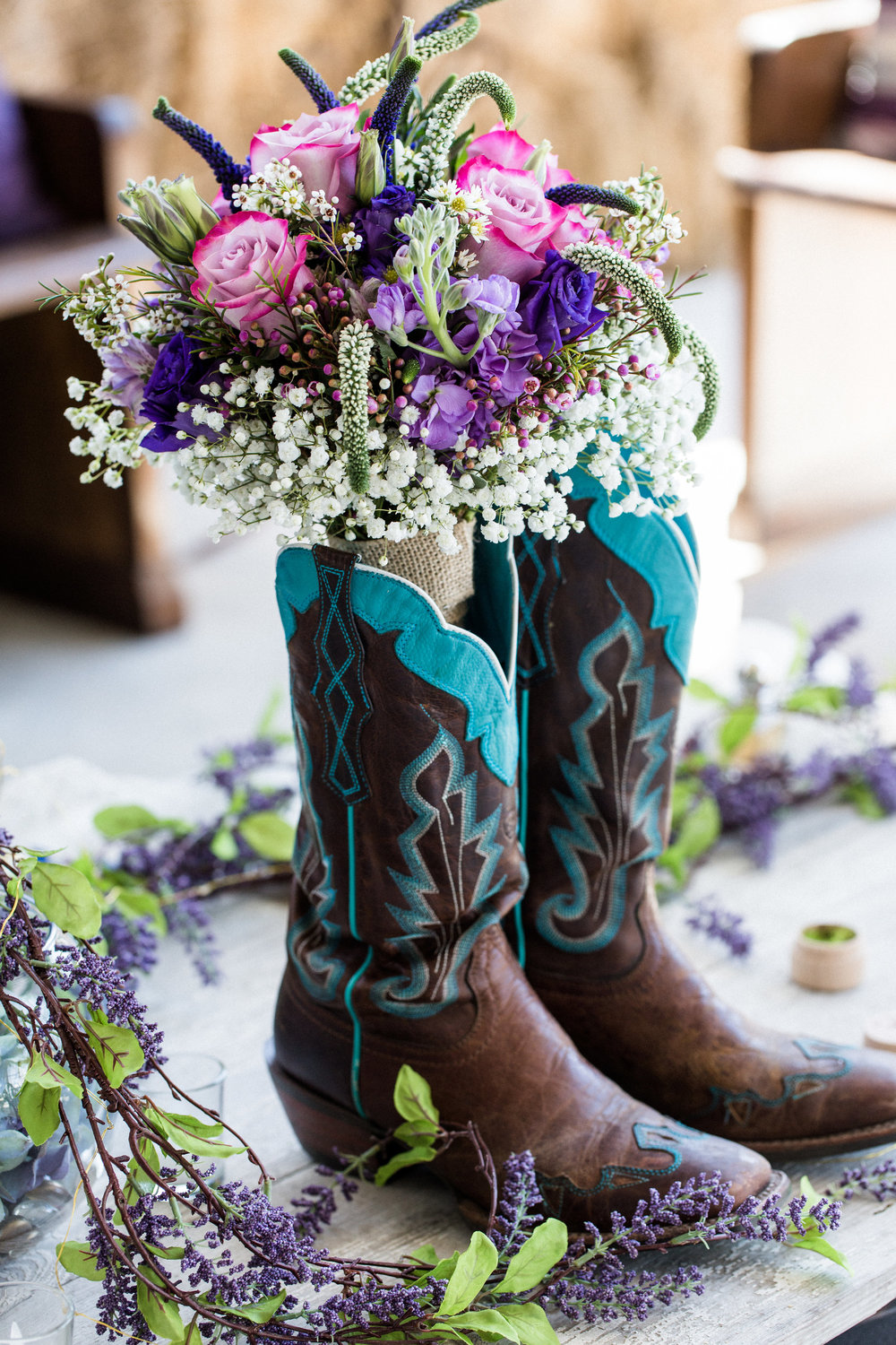 Teal Cowboy Boot Wedding Shoes.jpg