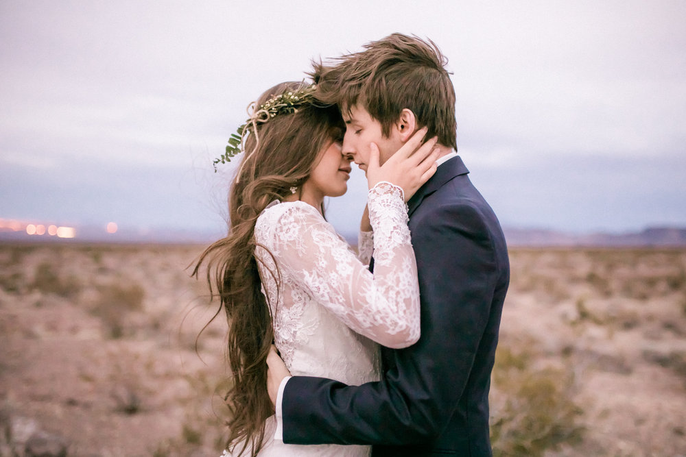 Las Vegas Desert Wedding | Styled Shoot. Desktop Image