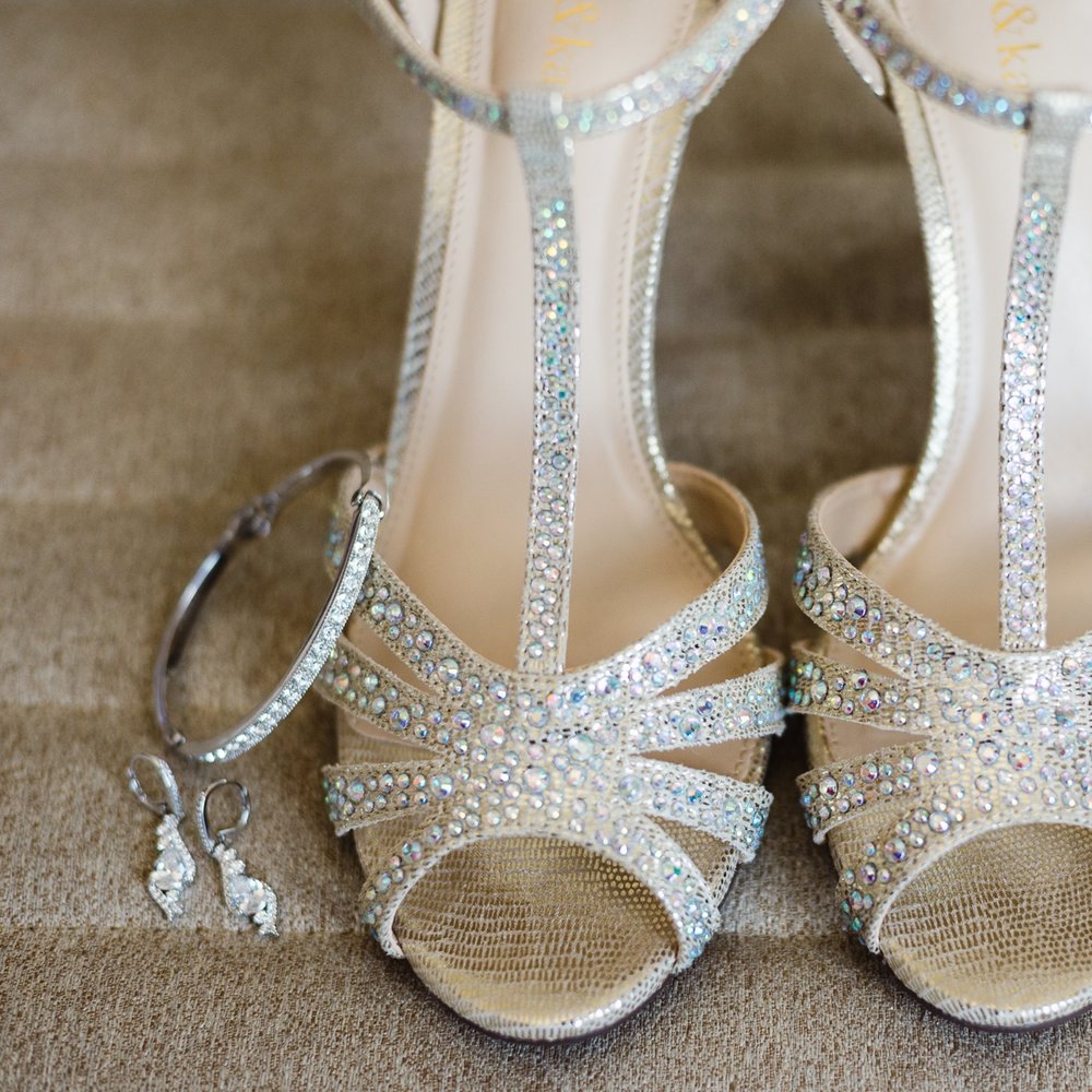 bling high heel wedding shoes.JPG