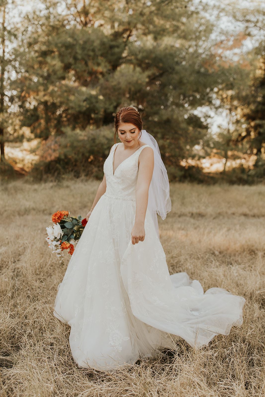 Our Brilliant Bride Kate | Rustic Charm Fall Wedding. Desktop Image