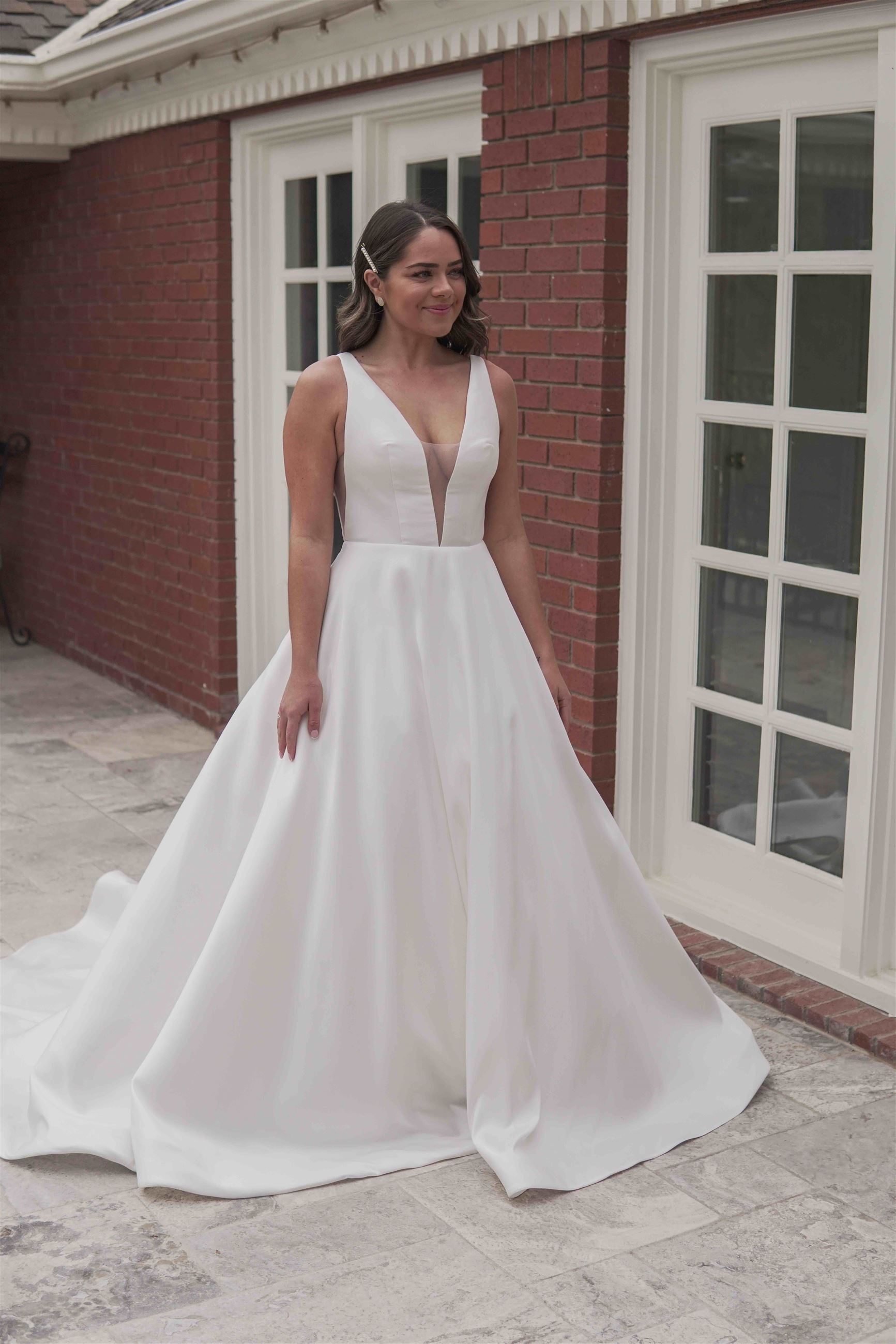 Satin Wedding Dress Private Collection