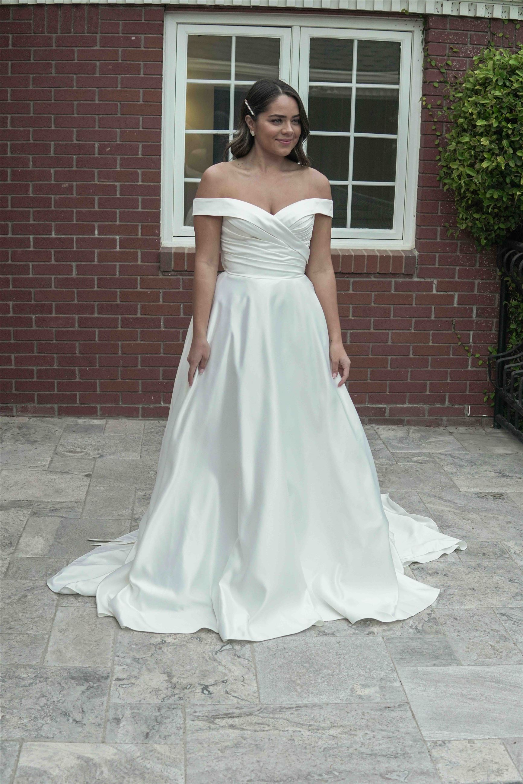 Satin Wedding Dress Private Collection